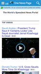 Mobile Screenshot of onenewspage.us